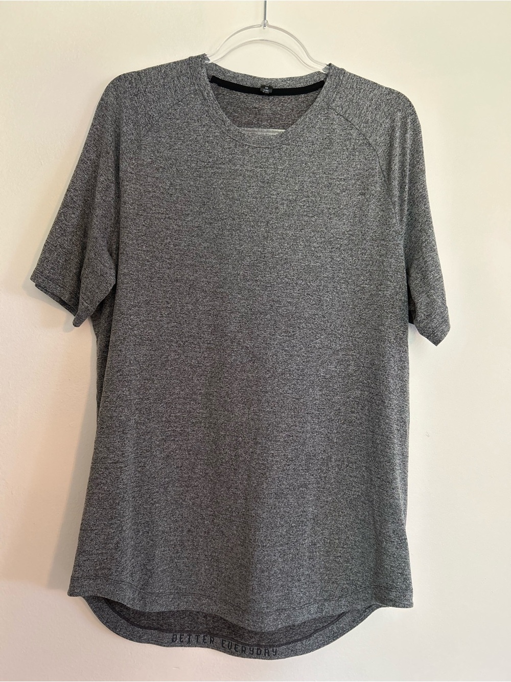 Lululemon Utah Jazz Performance Training Shirt Men’s Large Gray Athletic Tee EUC
